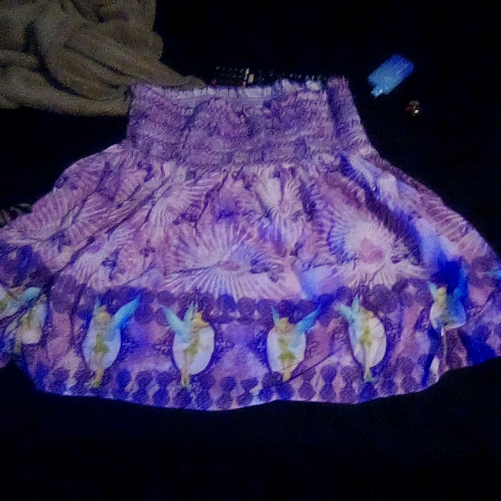 Tinkerbell stretchy hippie skirt